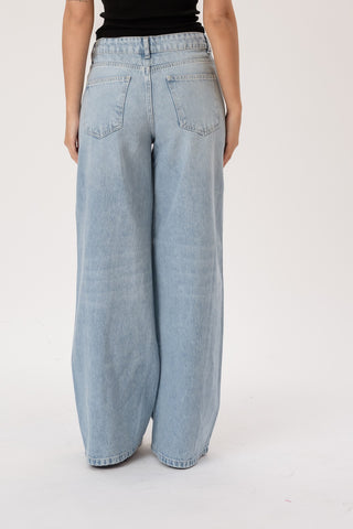 Palmira Baggy Jeans in Blue · effortless scandi jeans for women from ITS MAY