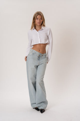 Angelina Loose Jeans in Light Blue · effortless scandi jeans for women from ITS MAY