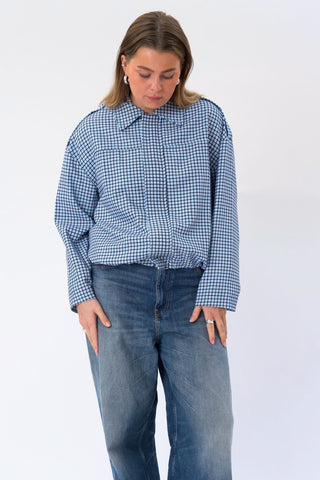 Livia Jacket in Light Blue · effortless scandi jacket for women from ITS MAY