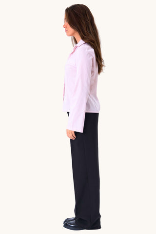 Andrea Shirt - Pink Striped